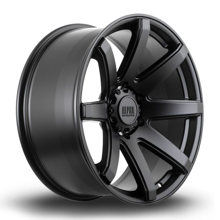 Alpha Offroad<br>Nomad Flat Black (20x9)